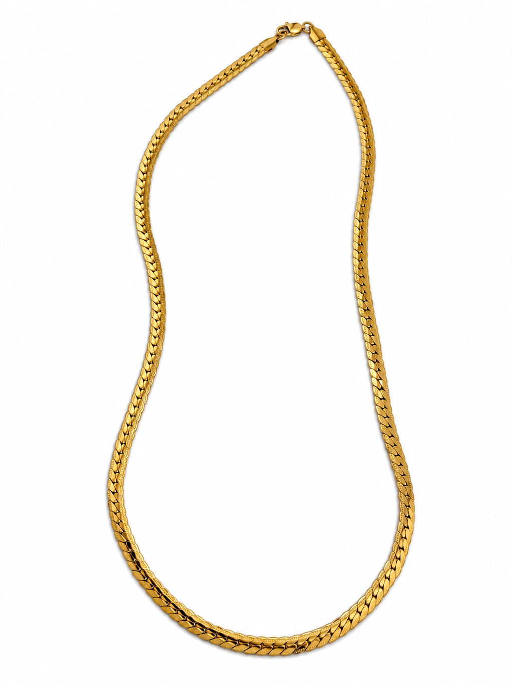 Cadena de hombre Grabada