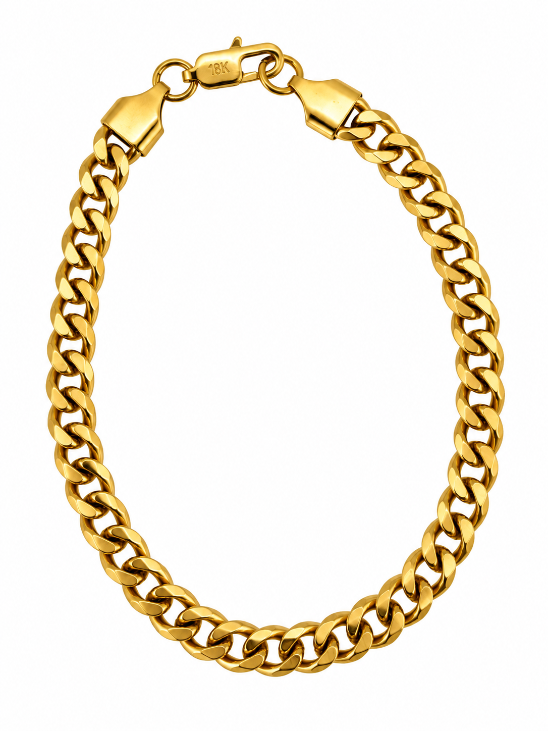 Combo Cadena + pulsera Cubana para hombre