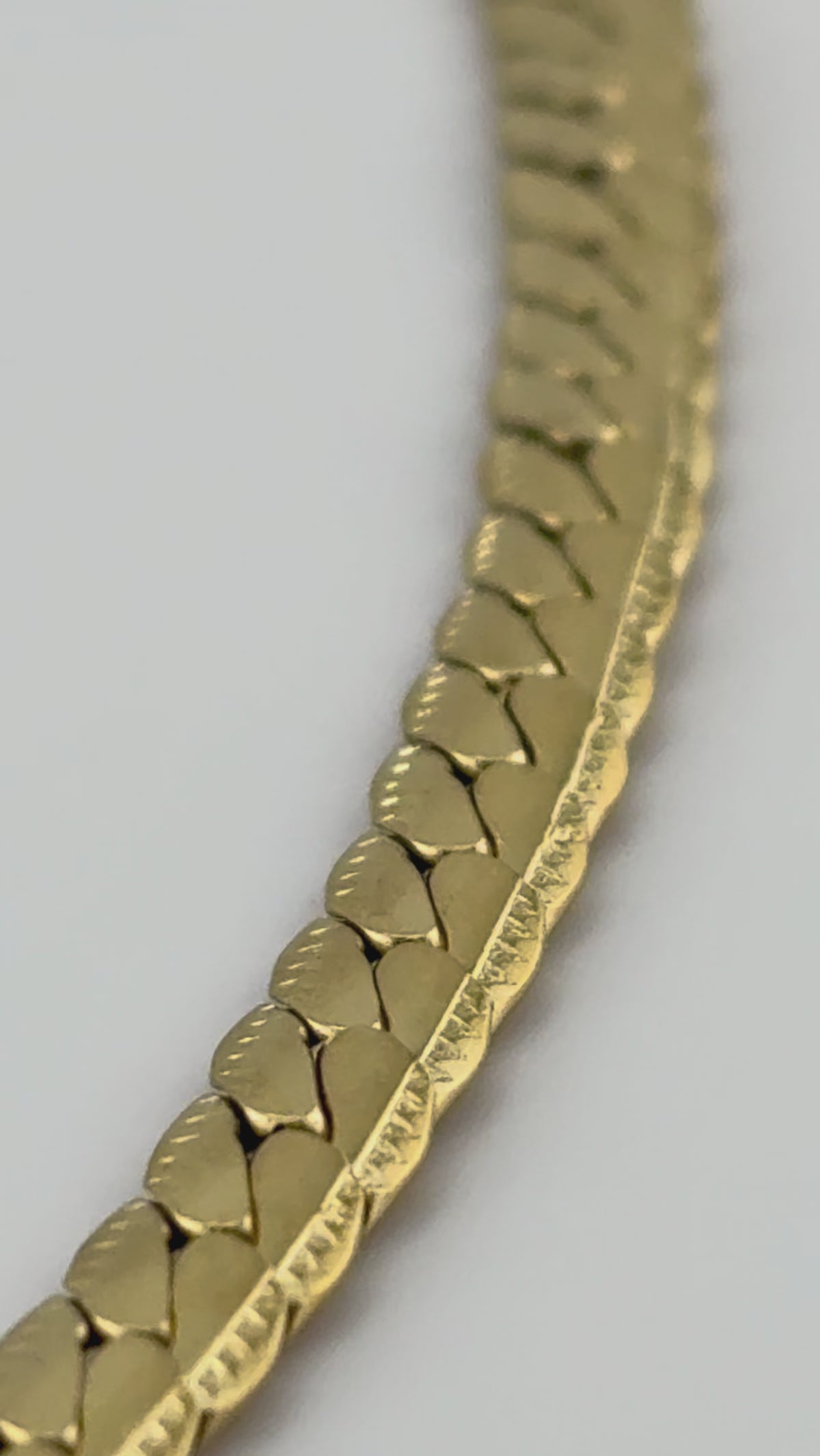 Cadena de hombre Grabada