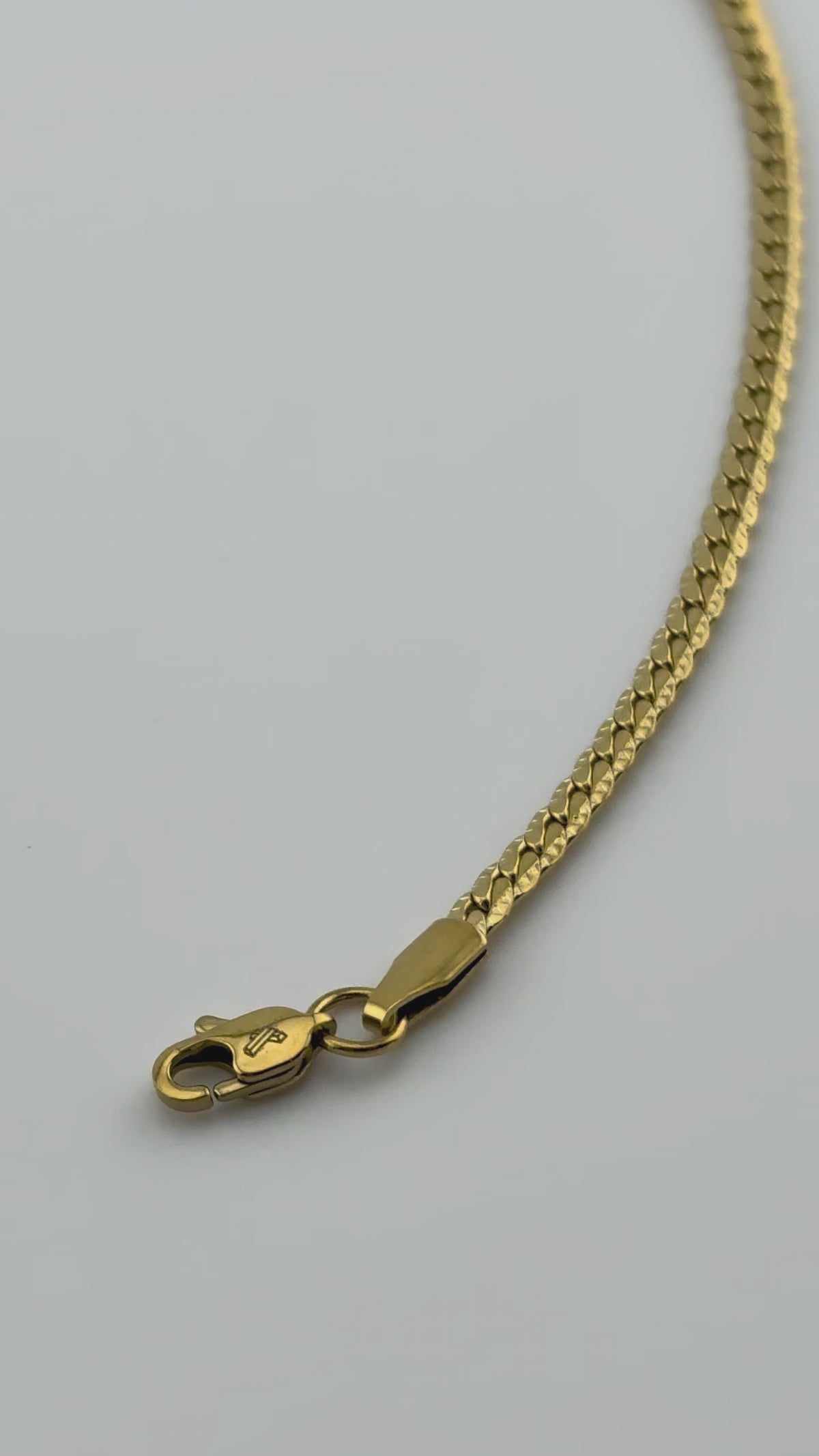 Combo cadena + pulsera Grabada para mujer